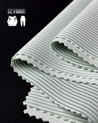 Ademende, vochtafvoerende yogakledingstof met stretch, anti-geur en rondbreiwerk voor activewear