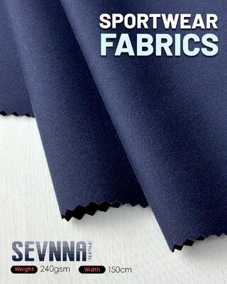 Hoog ademend vermogen, vochtafvoerende naadloze sportbehastof voor sportkleding en atletische beha's