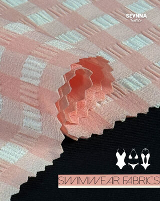 Chloorbestendige, milieuvriendelijke zwembroekstof met tweewegse elastische en sneldrogende eigenschappen