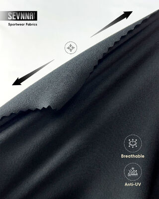 Ademende, vochtafvoerende UV-beschermende fietsstof voor hoogwaardige fietskleding