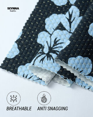 Comfortable Double Knit Fabric Knitted Material Ideal for Fashion Apparel Casual Wear and Upholstery Offering Breathable Softness