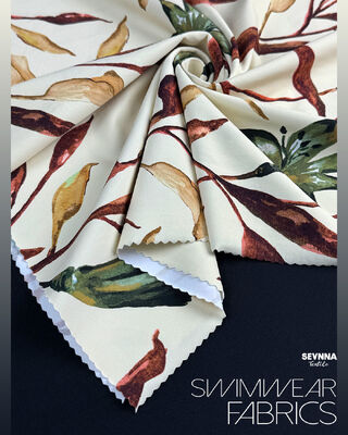 86% Nylon 14% Spandex Recycled Swimwear Fabric 205gsm Unisex Duurzaam zwembroekmateriaal voor milieuvriendelijke zwembroekcollecties