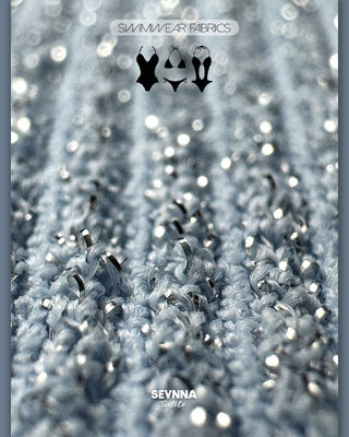 Milieuvriendelijke zwemkledingstof met 83% gerecycled nylon, sneldrogend en chloorbestendig voor duurzame zwemkleding