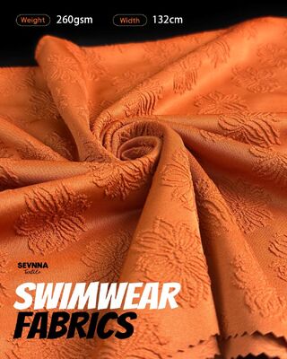 Duurzaam gerecycled polyesterweefsel met een gewicht van 260 g/m², een breedte van 132 cm en machinewasbaar voor milieuvriendelijke textielproducten