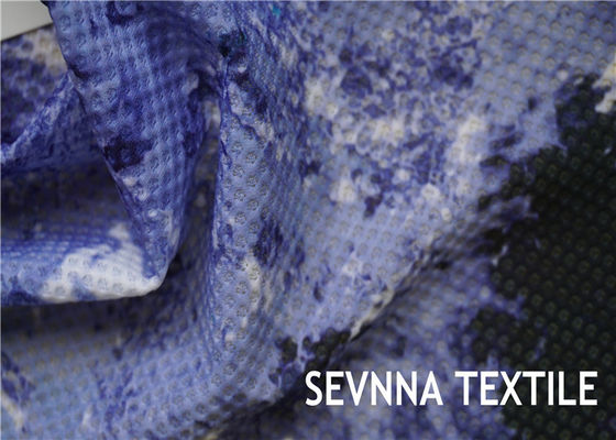 4 - 9 OZ 40Denier/28Filament + 40Denier Spandex Recycled Swimwear Fabric voor Mesh Swimsuit Crochet