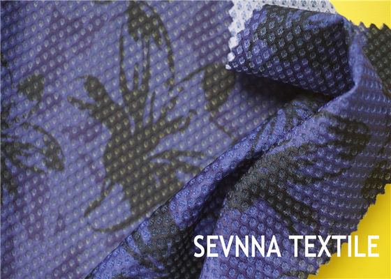 De semi Saaie Geweven Gerecycleerde Nylon Textiel van Stoffenactivewear met Jacquardstrepen