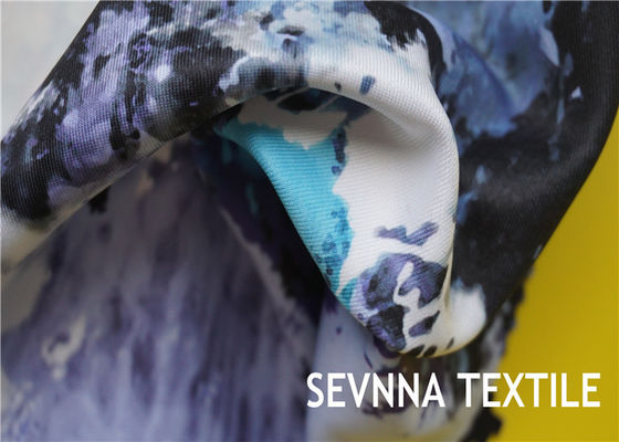 190-200GSM 85% Gerecycled Polyester + 15% Spandex Natte Print Stof YCTP-064