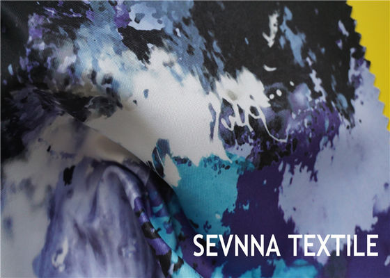 190-200GSM 85% Gerecycled Polyester + 15% Spandex Natte Print Stof YCTP-064