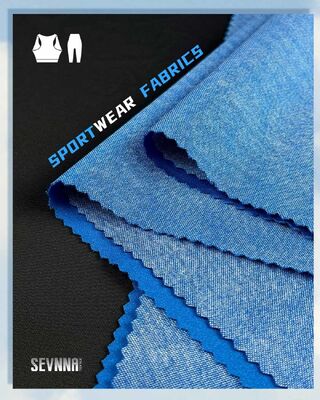 Repreve stof Hoge ademendheid Sneldrogend UV-bescherming voor zwemkleding en activewear