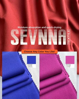 Vochtregulerende, zeer ademende, superzachte, rekbare sportbeha stof voor sportbeha materiaal