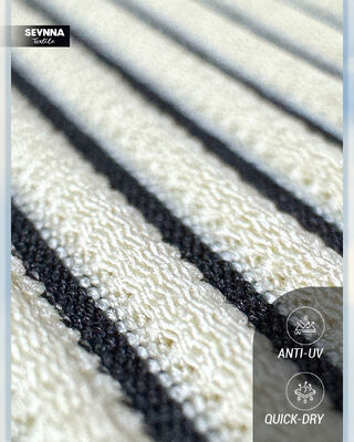 Gebreide dubbel gebreide stof breedte 140cm comfortabel duurzaam textiel ideaal voor alledaagse kleding sportkleding en huisversiering