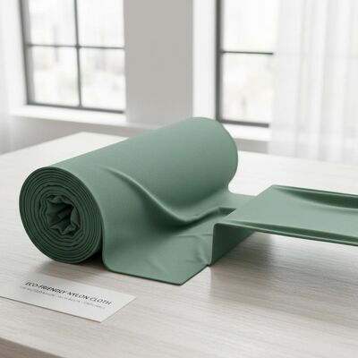 72% gerecycled nylonstof met een breedte van 140 cm en rekbaar gerecycled nylonmateriaal voor milieuvriendelijk nylonstof