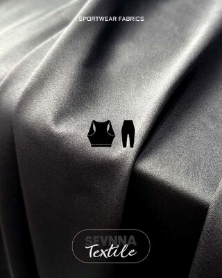 Stretch-lycra-stof met hoge elasticiteit, vochtafvoer en UV-bescherming voor sportkleding