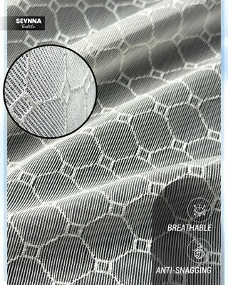 168 cm breed ademend gerecycled zwembroekstof met 72% gerecycled nylon SD en 28% spandex voor duurzaam zwembroek
