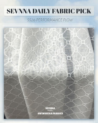 168 cm breed ademend gerecycled zwembroekstof met 72% gerecycled nylon SD en 28% spandex voor duurzaam zwembroek