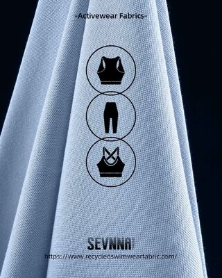 UV-bescherming Snelle drooging Hoge duurzaamheid Stretch Lycra stof voor sportkleding en zwembroek