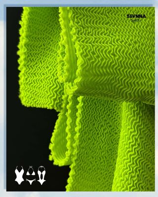 270 g/m² kreukbestendig gerecycled polyester voor gebreide cirkelvormige toepassingen