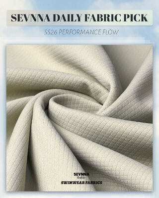 260 g/m² gerecycled polyester jacquard dubbelgebreide stof voor comfortabele en duurzame textielproducten