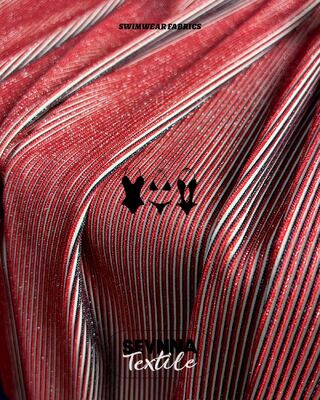 Adults Women Recycled Swimwear Fabric Sustainable Comfortable Eco Friendly Material Designed For Swimwear Manufacturing