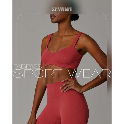 320GSM UPF 50+ Katoen-Gevoel SUPPLEX Spandex Legging Stof SP7054