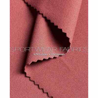 320GSM UPF 50+ Katoen-Gevoel SUPPLEX Spandex Legging Stof SP7054