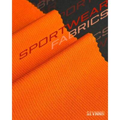 190GSM UPF 50+ gerecyclede PBT geribbelde tricot zwemstof SP7616