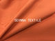 Het oranje Kleurennylon en Spandex Materiële SPF 50+ voor Yoga dragen 152CM Breedte