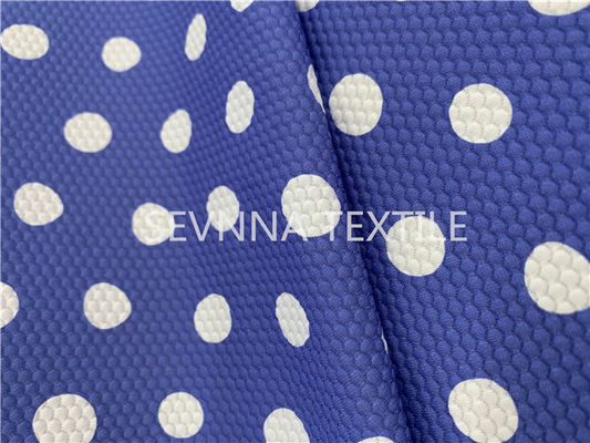 De Weerstand van polkadot recycled swimwear fabric chlorine het Snelle Drogen