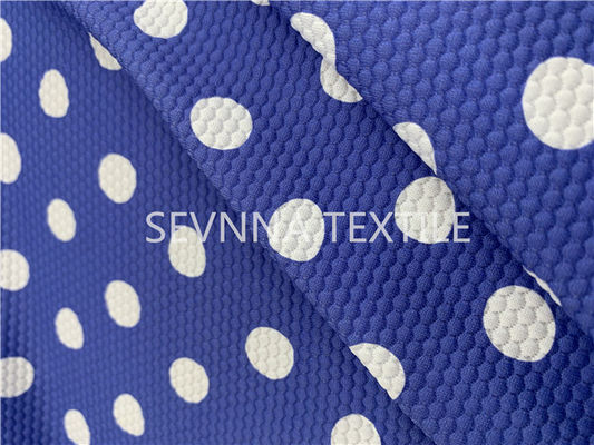 De Weerstand van polkadot recycled swimwear fabric chlorine het Snelle Drogen
