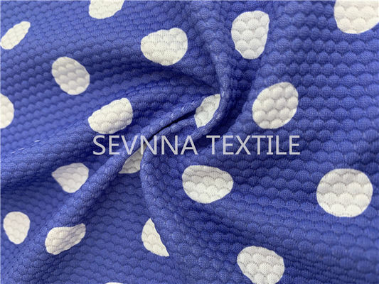 De Weerstand van polkadot recycled swimwear fabric chlorine het Snelle Drogen