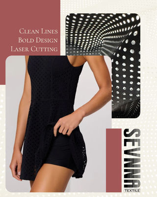 Antimicrobiële stoffen Recycled Lycra stof met SPF50 bescherming