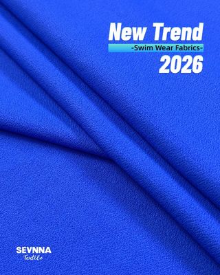 270 gram dubbel gebreide stof 93% gerecycled nylon 7% spandex voor duurzame en comfortabele kleding