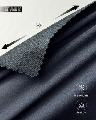 Duurzaam fietsstof met 230 gm Gewicht 132 cm Breedte en vochtvast voor fietskleding met hoge prestaties