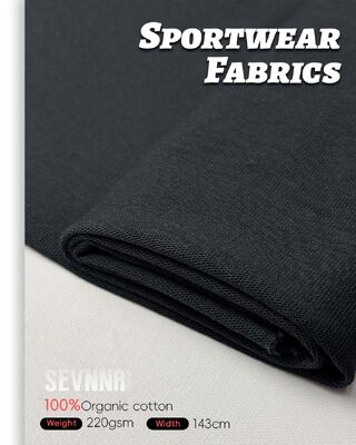 220 gram 100% biologisch katoen fietsstof met hoge duurzaamheid voor premium fietstextiel
