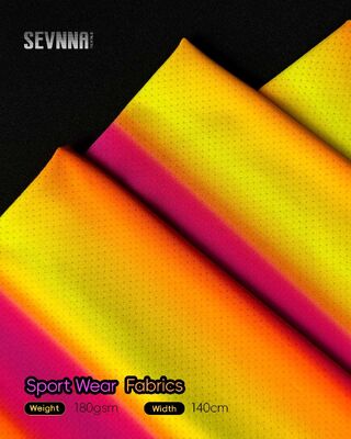 180 gsm hardloopstof met anti-geurtechnologie en ademend gaas voor high-performance activwear