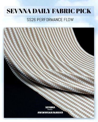 Breathable Recycled Swimsuit Fabric 320gsm Sneldrogend Duurzaam Stof voor de productie van zwembroeken