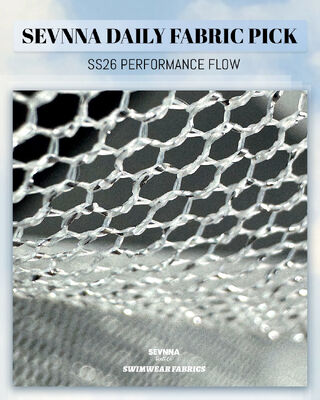 Eco-vriendelijke zwembroekstof met chloorbestandheid, tweerichtingselasticiteit en snel drogen voor duurzame zwembroek