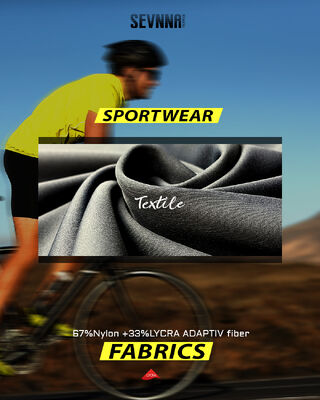270gsm UV-beschermend sneldrogend stretch lycra stof voor sportkleding en badkleding