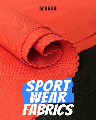 Op bestelling gemaakte nylon spandex stof 85 nylon 15 spandex stretchmateriaal Ideaal voor leggings, sportkleding en fitnesskleding