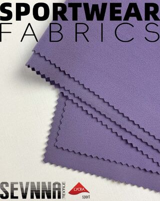 Embossed Print Recycled Lycra Fabric Breathable Material Designed for Eco Conscious Activewear Yoga and Fitness Garments