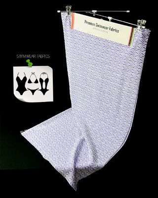 Heren zwemkledingstof van gerecycled materiaal met 58% gerecycled polyester, 33% nylon, 9% spandex voor duurzame zwemlijnen