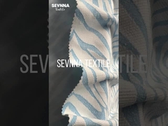 Hoge dichtheid dubbel gebreide stof 86% gerecycled polyester 14% spandex voor uw behoeften