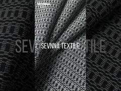 Zeer rekbare stretch leggings stof met 48% nylon + 38% polyester + 14% spandex mix en 170 gsm