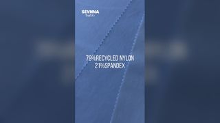 Gerecycled Activewear-materiaal, ademend en sneldrogend
