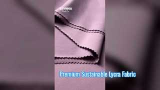 Eco-vriendelijke gerecyclede lycra-stof voor premium activewear