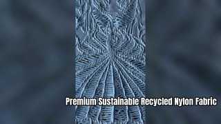 Premium gerecycled nylon voor duurzame sportkleding