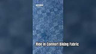 Premium fietsstof voor ultiem comfort Vochtafvoerend Sneldrogend Ademende fietsstof voor