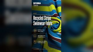Premium gerecycled polyesterweefsel voor duurzame sportkleding