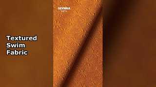 Getextureerde zwemstof 300 gsm hoge stretch